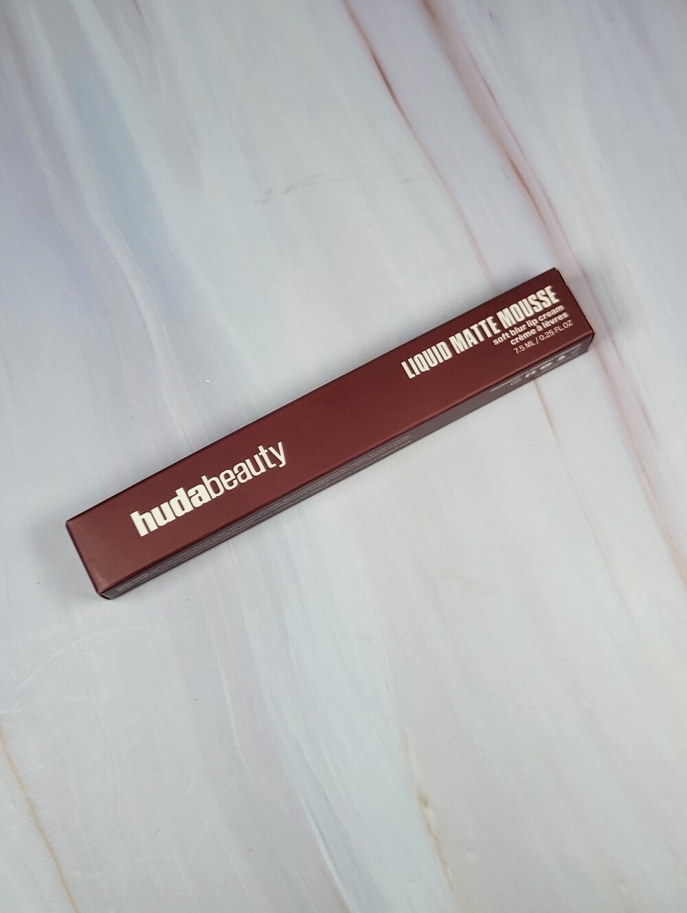Huda Beauty Liquid Matte Mousse Soft Blur Lip Cream in Berry Brown BNIB
